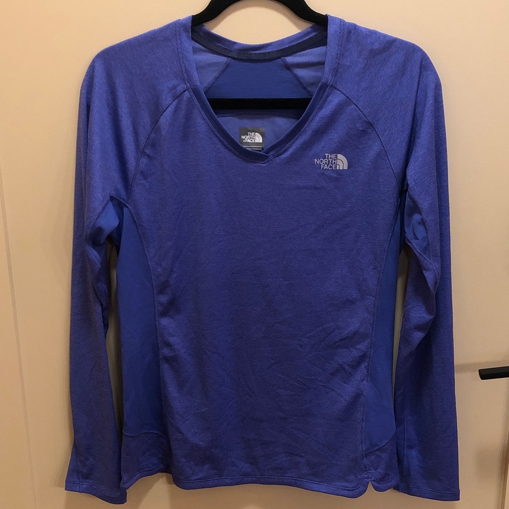 The North Face Women's Purple Long Sleeve Tee